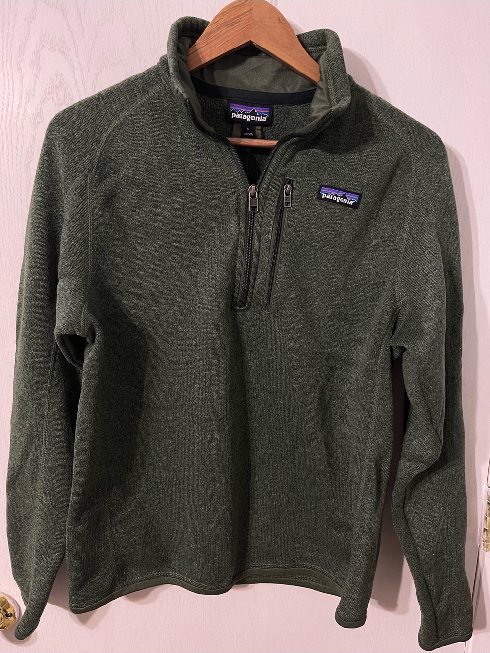 Patagonia Men's Better Sweater Quarter Zip Pullover